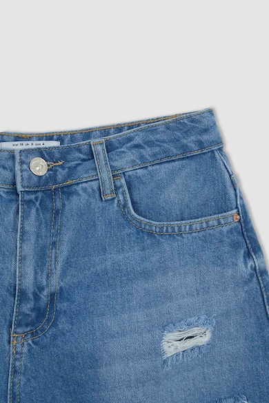 DeFacto Pantaloni scurti de denim cu rupturi decorative Femei