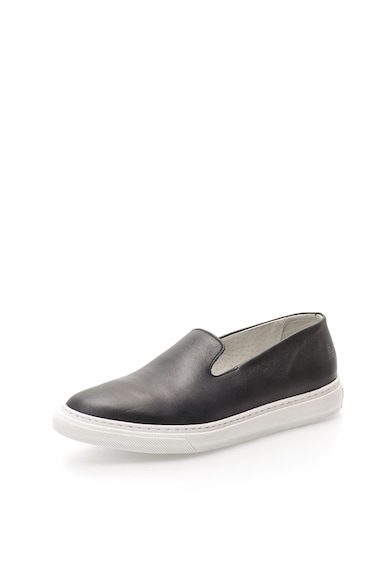 Bullboxer Pantofi slip-on negri de piele Femei