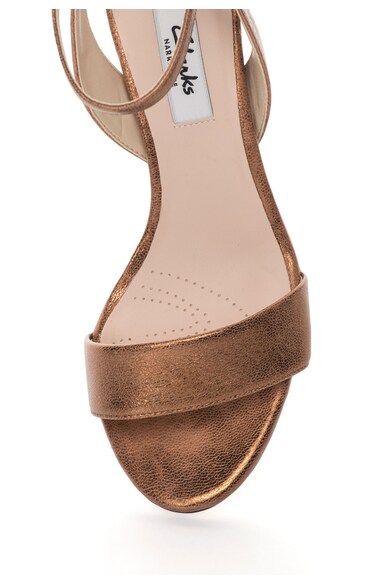 Clarks Sandale maro bronz de piele Amali Femei