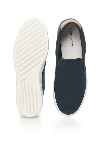 Lacoste Pantofi slip-on bleumarin cu logo brodat Jouer Barbati