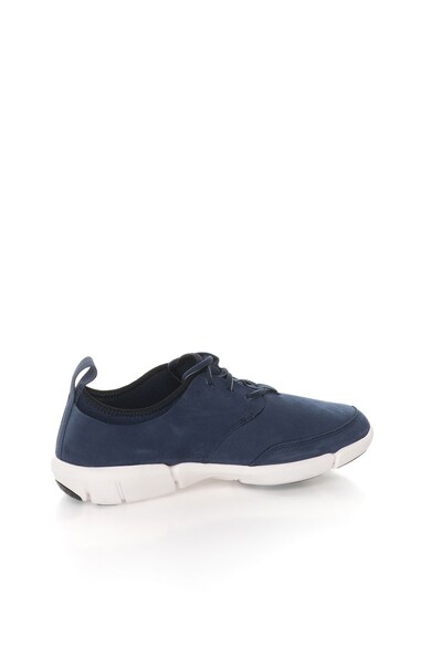 Clarks Pantofi sport bleumarin de piele nabuc Triflow Form Barbati