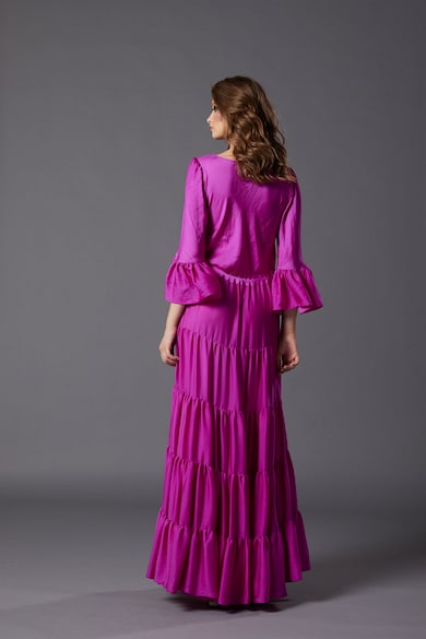 MIAU by Clara Rotescu Разкроена рокля Norinah с коприна Жени