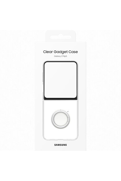 Samsung Husa de protectie  Clear Gadget Case pentru Galaxy Flip5, Transparent Femei