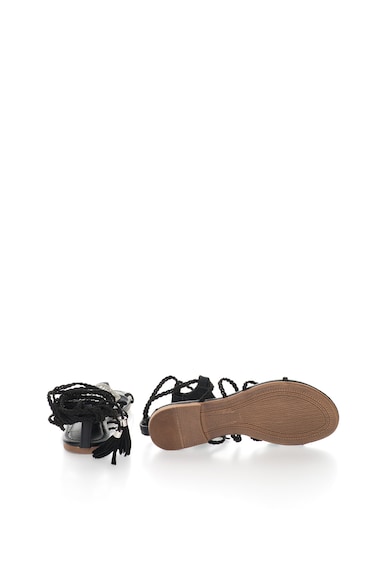 Oakoui Черни сандали със сплетени връзки Жени