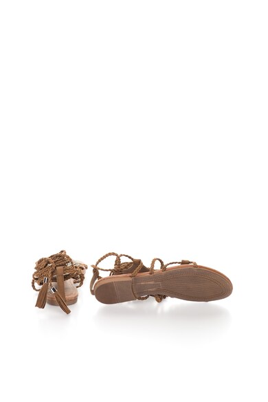 Oakoui Кафяви сандали с прелети връзки Жени