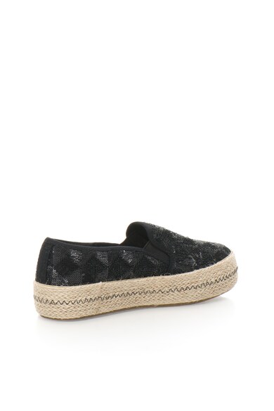 Oakoui Espadrile flatform cu paiete Femei