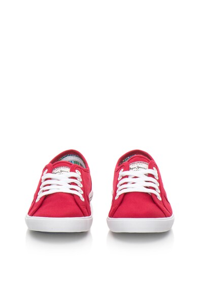 Pepe Jeans London Червени спортни обувки Жени