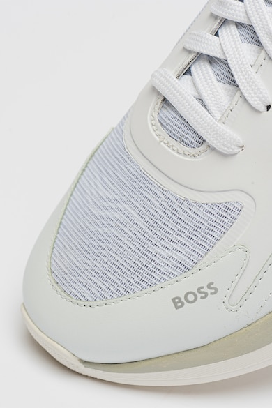 BOSS Pantofi sport cu detalii de piele ecologica Dean Barbati