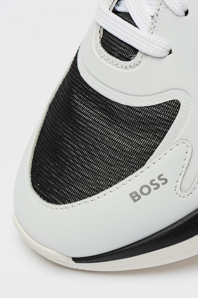 BOSS Pantofi sport cu detalii de piele ecologica Dean Barbati