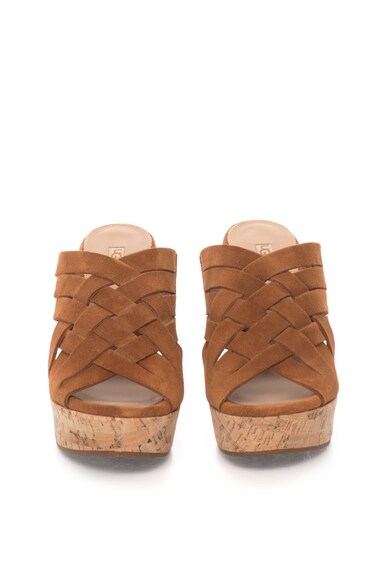 UGG Papuci wedge de piele intoarsa Marta Femei