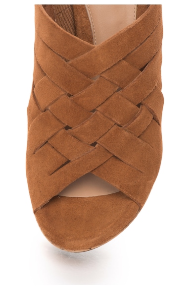 UGG Papuci wedge de piele intoarsa Marta Femei