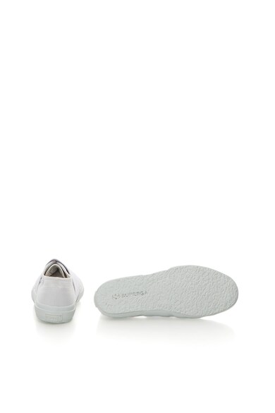 Superga Pantofi slip-on albi cu benzi elastice Femei