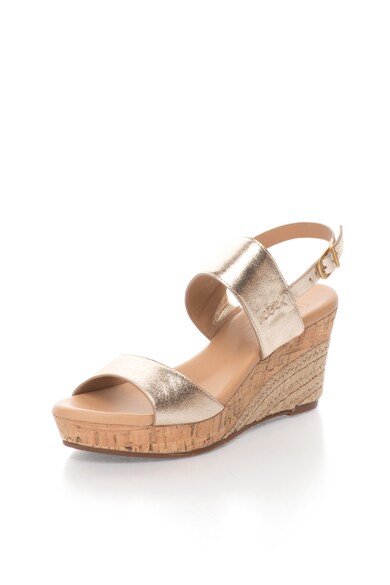 UGG Sandale wedge de piele Elena Femei