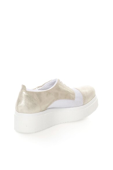 Zee Lane Pantofi wedge de piele si plasa Femei