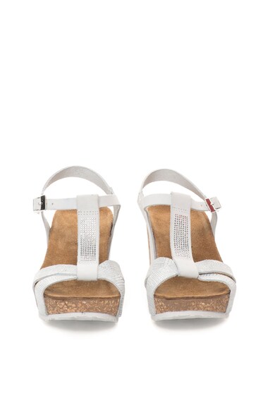 Zee Lane Sandale wedge de piele nabuc Femei