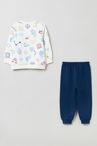 OVS Pijama de bumbac cu imprimeu cu desene Baieti
