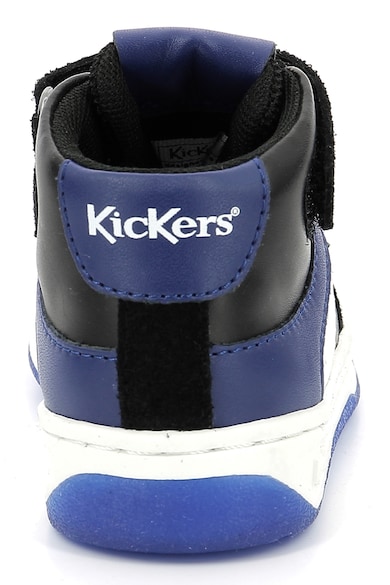 Kickers kids Sneaker bőrbetétekkel Fiú