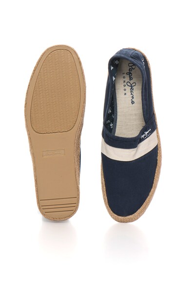 Pepe Jeans London Espadrile bleumarin cu alb prafuit Sailor Barbati