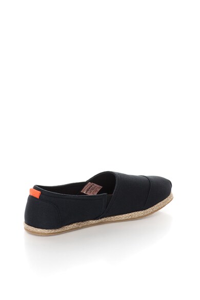 SUPERDRY Espadrile negre cu garnituri oranj Jetstream Barbati