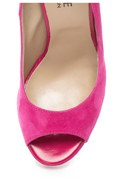 Zee Lane Collection Pantofi fucsia de piele intoarsa si cu varf decupat Femei