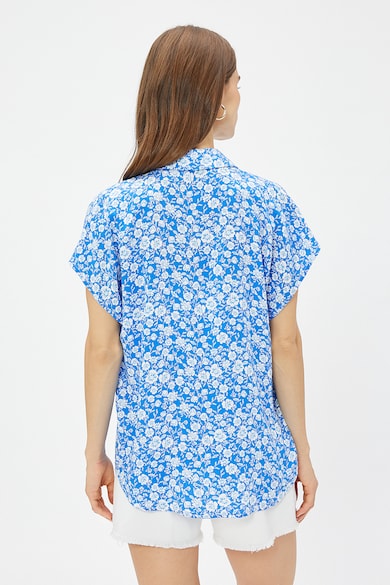 KOTON Свободна флорална риза Жени