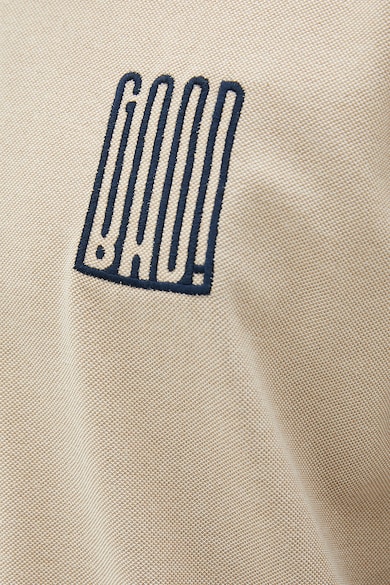 KOTON Galléros póló hímzett részlettel a mellrészén férfi