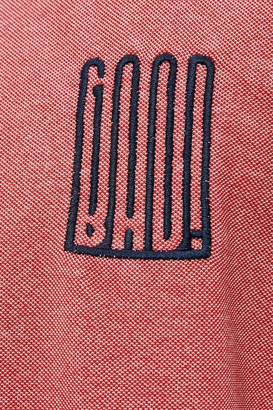 KOTON Galléros póló hímzett részlettel a mellrészén férfi