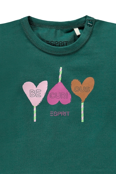 Esprit Блуза с органичен памук с щампа Момичета