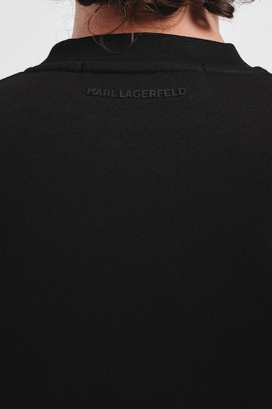Karl Lagerfeld Pulóver logóhímzéssel férfi