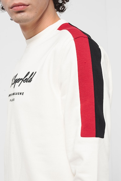 Karl Lagerfeld Colorblock dizájnú pulóver férfi