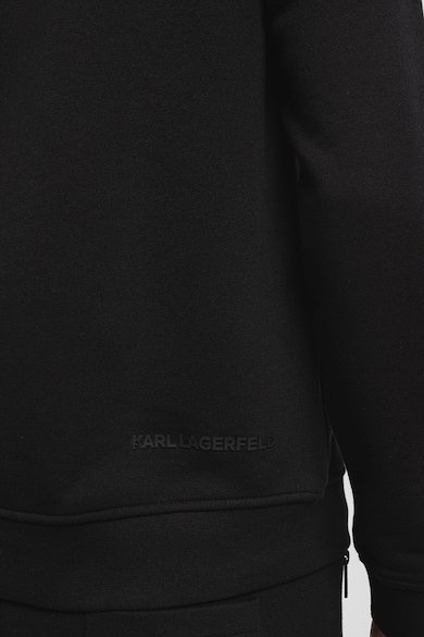 Karl Lagerfeld Kapucnis pulóver hímzett logóval férfi
