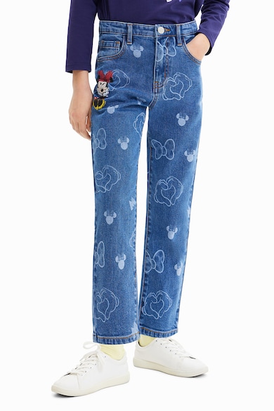 DESIGUAL Blugi cu imprimeu Minnie Mouse Fete