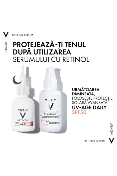 Vichy Ser antirid  Liftactiv Retinol Specialist pentru riduri pronuntate, 30 ml Femei