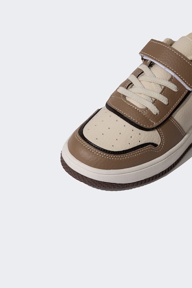 DeFacto Pantofi sport din piele ecologica cu model colorblock Fete