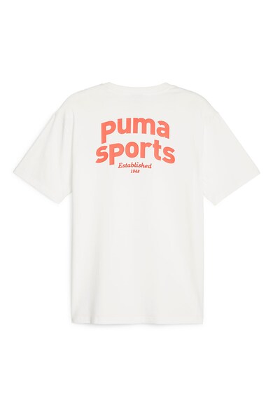 Puma Памучна тениска с бродирано лого Мъже