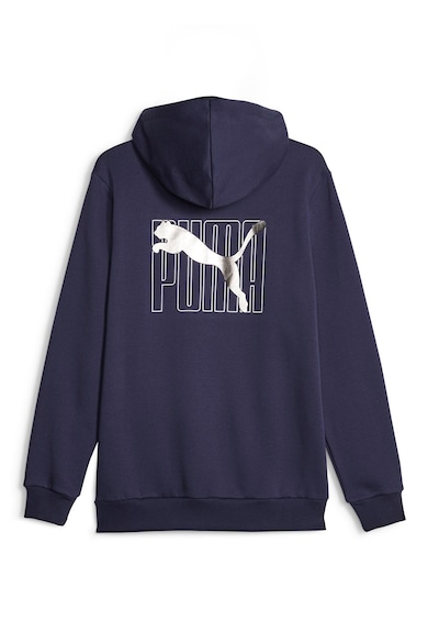 Puma ESS+ Logo Lab Holiday cipzáros pulóver kapucnival férfi