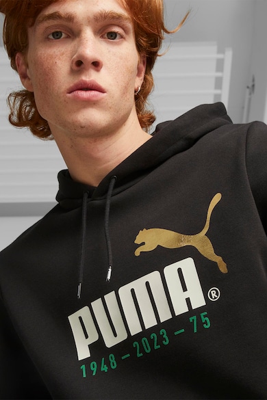 Puma Celebration logós kapucnis pulóver kenguruzsebbel férfi