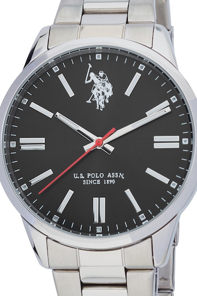 U.S. Polo Assn. Часовник от неръждаема стомана с три стрелки Мъже