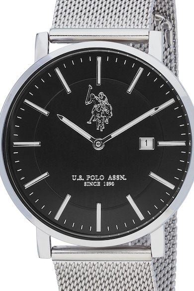 U.S. Polo Assn. Часовник с мрежеста верижка Мъже