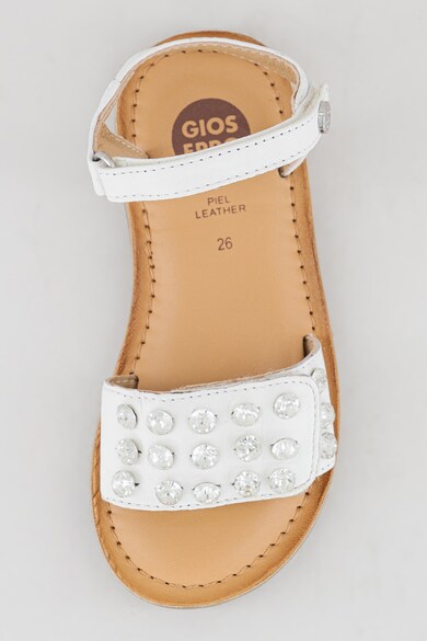 Gioseppo Кожени сандали Hessmer с декоративни камъни Момичета
