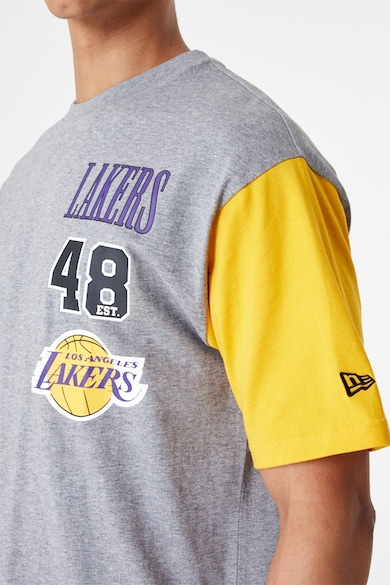 New Era LA Lakers kerek nyakú póló férfi