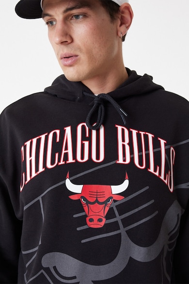 New Era Chicago Bulls kapucnis pulóver férfi