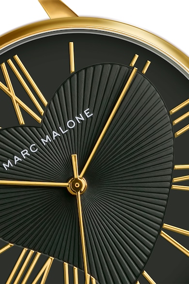 Marc Malone Кварцов часовник с лого Жени