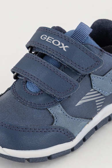Geox Спортни обувки от еко кожа и текстил с велкро Момчета