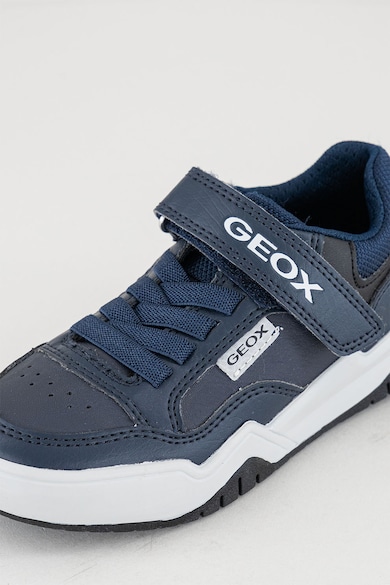 Geox Спортни обувки от еко кожа с цветен блок Момчета