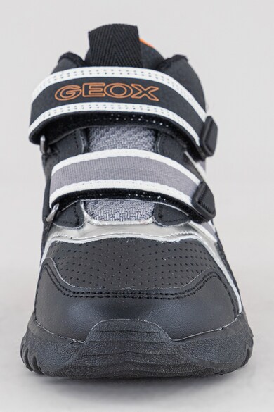 Geox Pantofi sport cu velcro si segmente sintetice Baieti