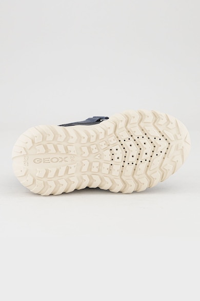 Geox Pantofi sport cu velcro si insertii din material textil Baieti