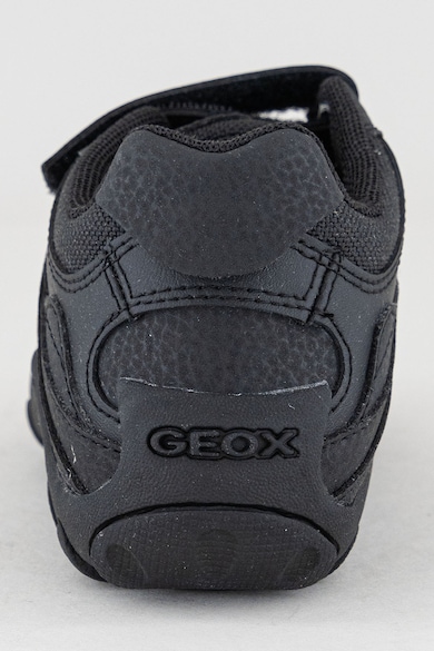 Geox Pantofi sport cu velcro si detalii de piele Baieti