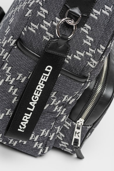 Karl Lagerfeld Mintás logós hátizsák női