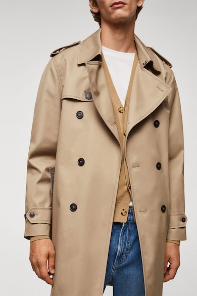 Mango Tango vízlepergető trenchcoat férfi